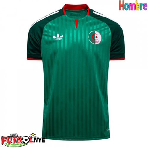 Camiseta Argelia Visitante Equipación Mundial 2026 manga corta